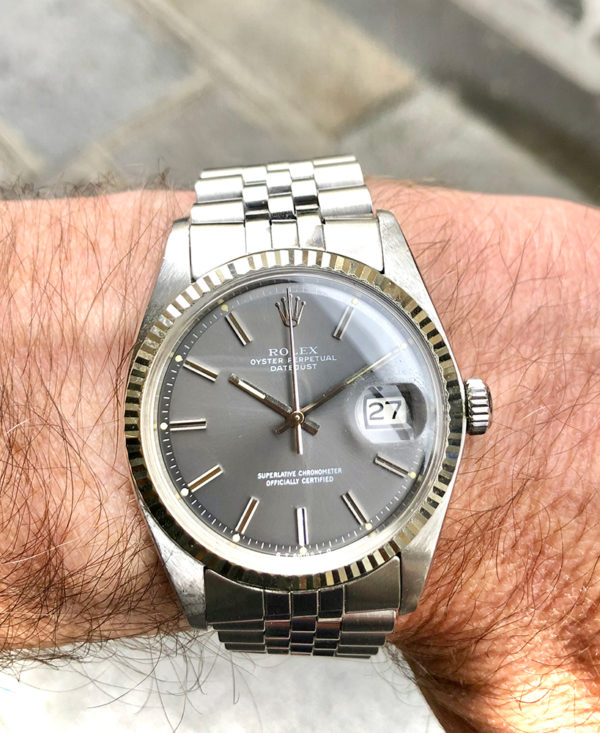 Rolex Datejust 36 Circa 70 Sigma Grey Dial Mint condition