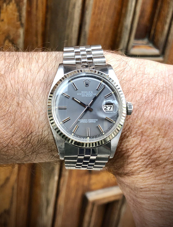 Rolex Datejust 36 Circa 70 Sigma Grey Dial Mint condition