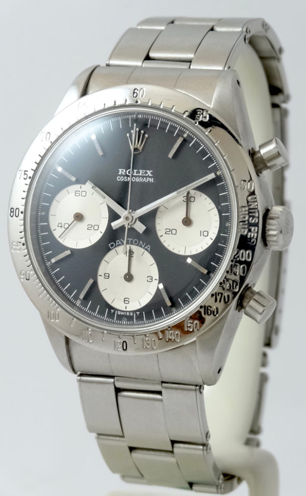 Rolex Daytona 6239 Black Dial Blueberry Daytona Circa 1968