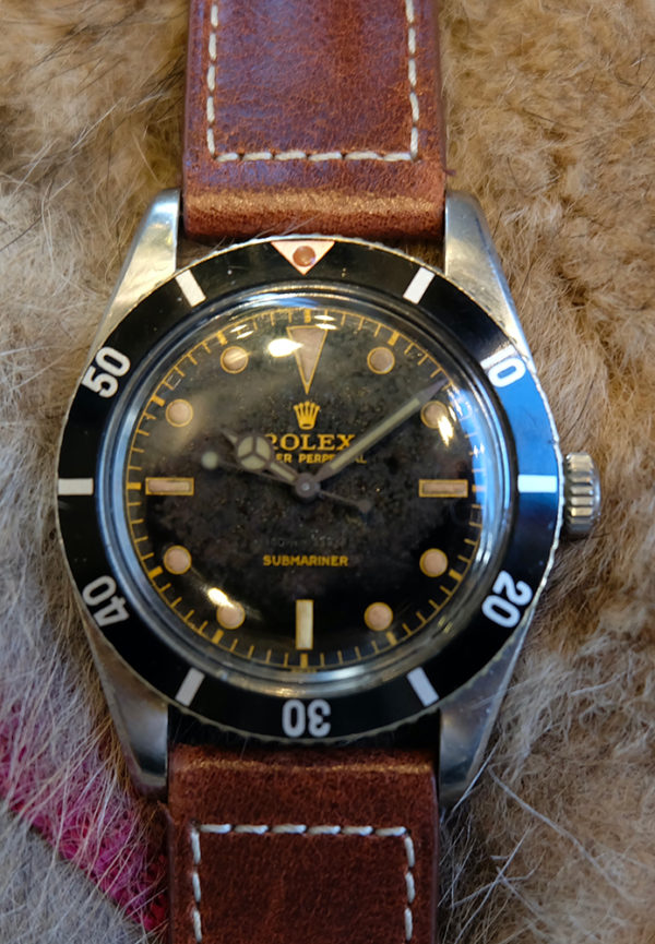 Rolex Submariner (No Date) "Petit remontoir" Circa 1957 Première main Jamais polie