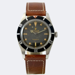 Rolex Submariner (No Date) "Petit remontoir" Circa 1957 Première main Jamais polie