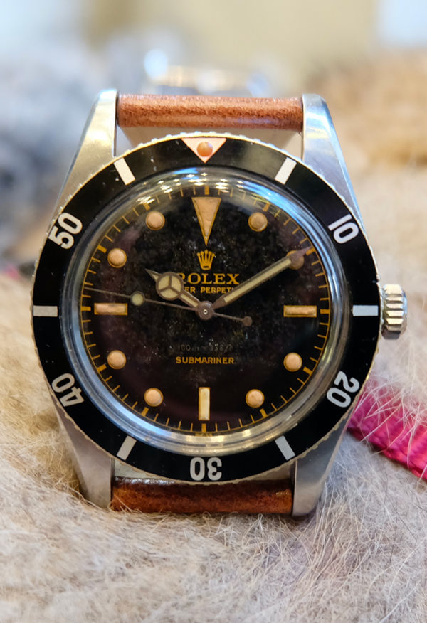 Rolex Submariner (No Date) "Petit remontoir" Circa 1957 Première main Jamais polie