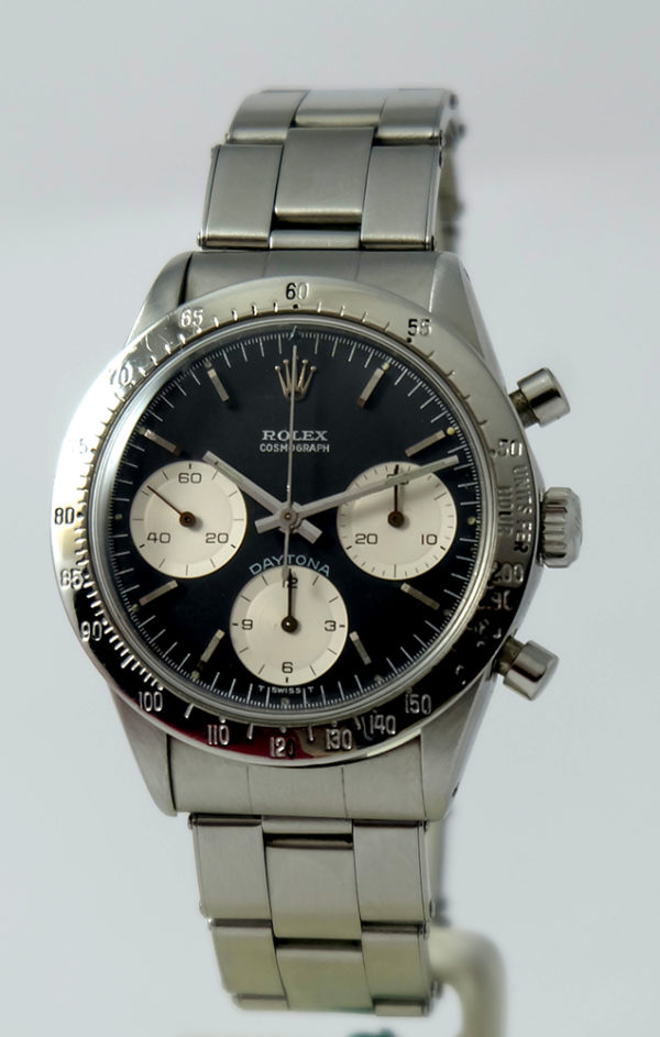 Rolex Daytona 6239 Black Dial Blueberry Daytona Circa 1968