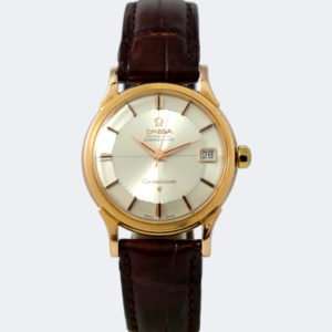 Omega Constellation Pie-Pan Cross Hair Circa 1961 Or rose 35mm