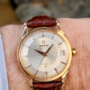 Omega Constellation Pie-Pan Cross Hair Circa 1961 Or rose 35mm