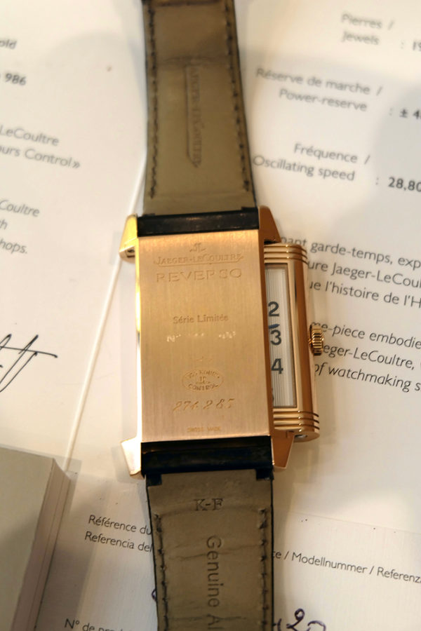 Jaeger-LeCoultre Grande Reverso Certified Duodate limited edition 500 ex Full Set