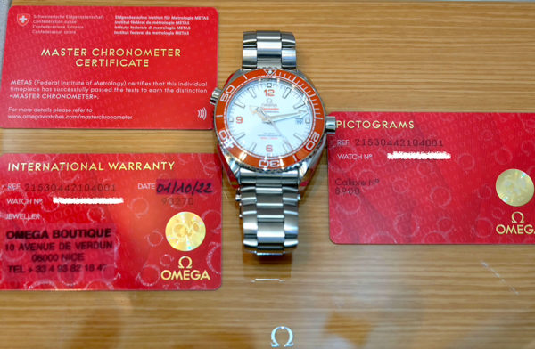 Omega Seamaster Planet Ocean 600m Master Full Set Circa 2022