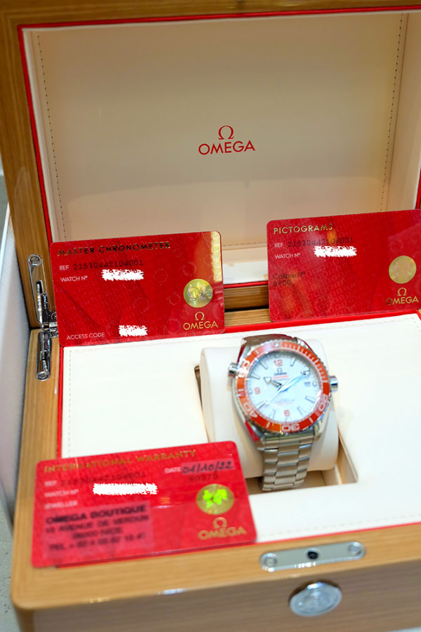 Omega Seamaster Planet Ocean 600m Master Full Set Circa 2022