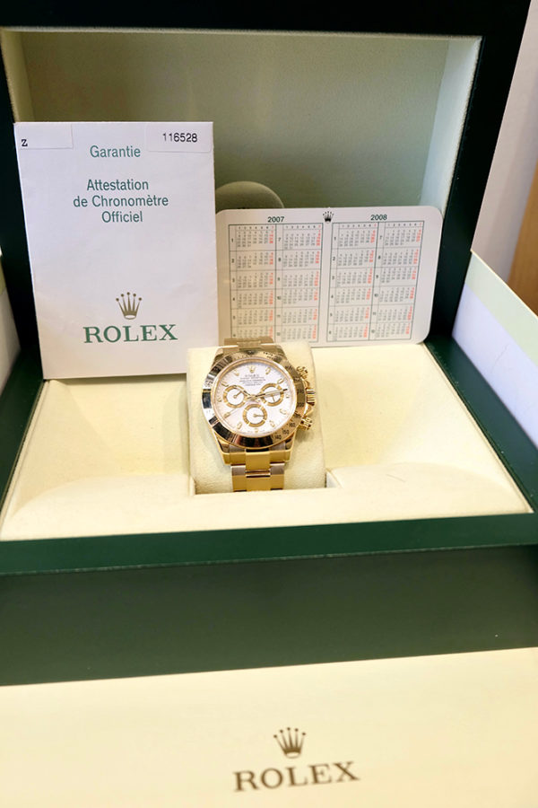 Rolex Daytona Or Jaune