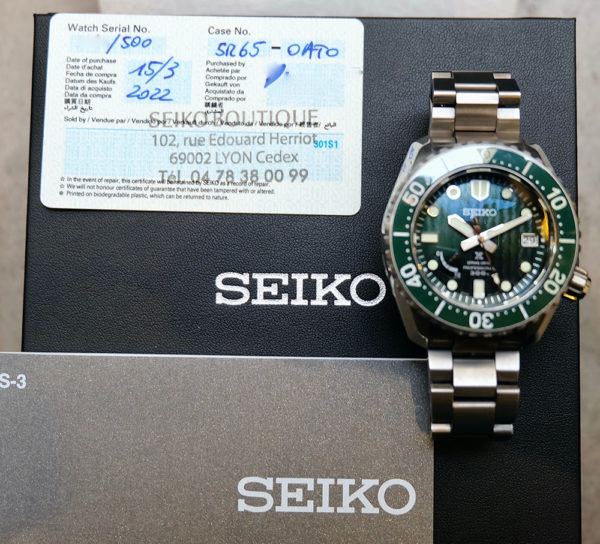 Seiko Prospex Line Limited Edition Spring Drive Lx Full Set 2022