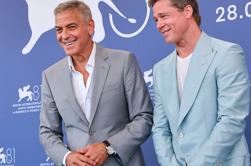 George Clooney porte une Omega au Festival international du film de Venise
