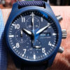 IWC Pilot Chronograph blue Top Gun Oceana circa 2023