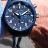 IWC Pilot Chronograph blue Top Gun Oceana circa 2023