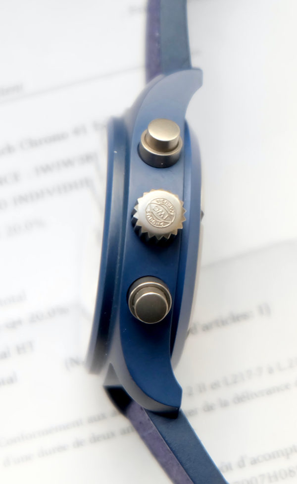 IWC Pilot Chronograph blue Top Gun Oceana circa 2023