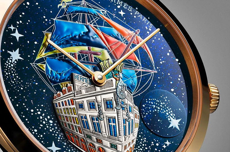 La Slim d’Hermès Flagship célèbre Paris