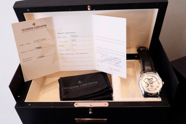 Vacheron Constantin Platine Malte Série Limitée 47247