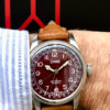 Oris Big Crown Pointer Date Burgundy