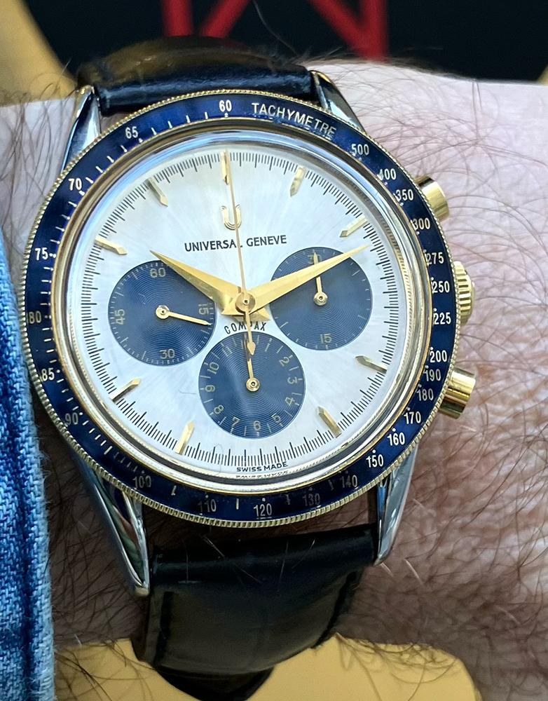 Universal geneve compax panda hotsell