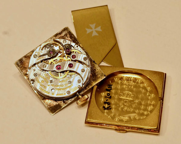 Vacheron Tank Solo Tempo Anses Florales
